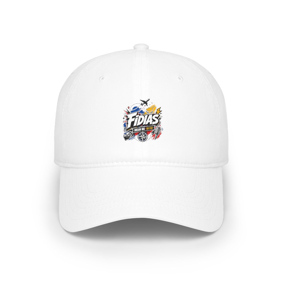 Fidias Graffiti Logo Baseball Cap | Street Art, Travel Plane Accent Fidias