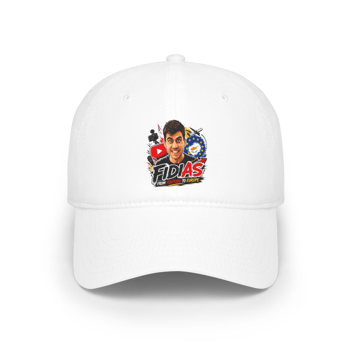 Fidas YouTuber Logo Cap | Baseball Cap, Channel Icon Fidias