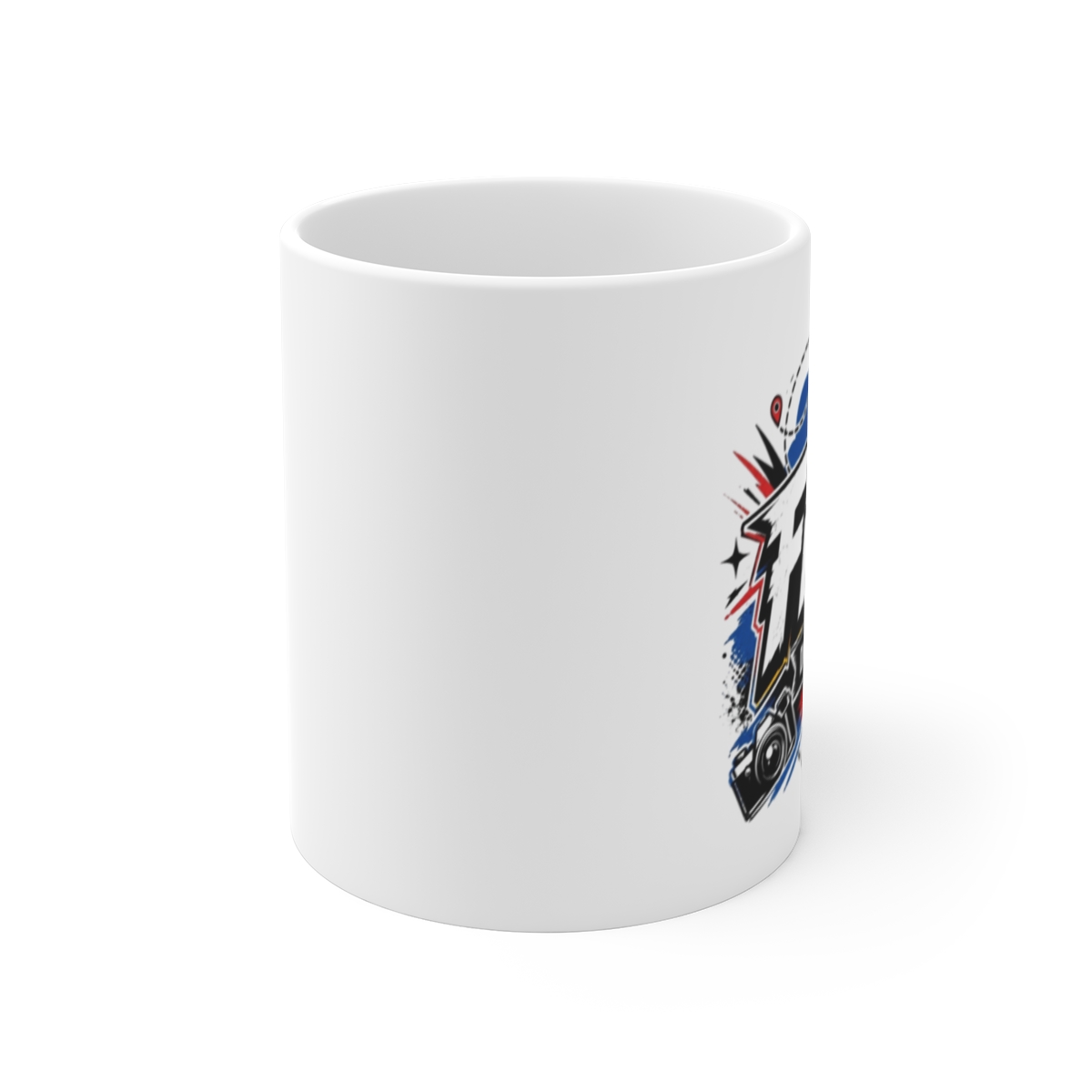 Fidias Helmet Mug | British Biker Skull Design Fidias