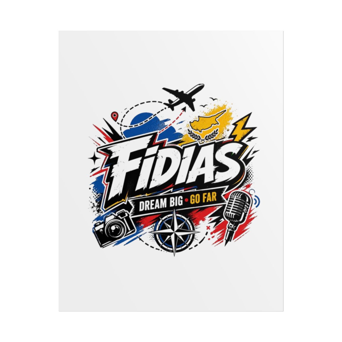 Fidias Travel Adventure Poster | Rolled Poster