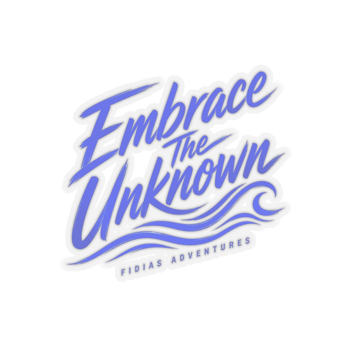 Fidias "Embrace The Unknown" Sticker