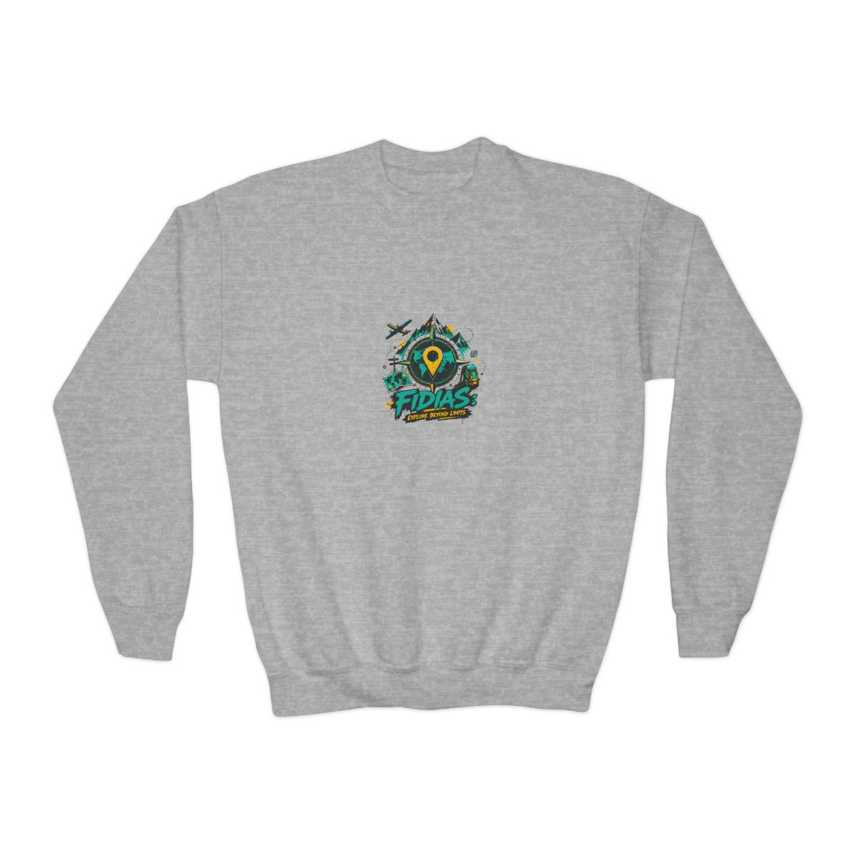 Fidias "FIDIAS: Explore Beyond Limits" Kids Crewneck